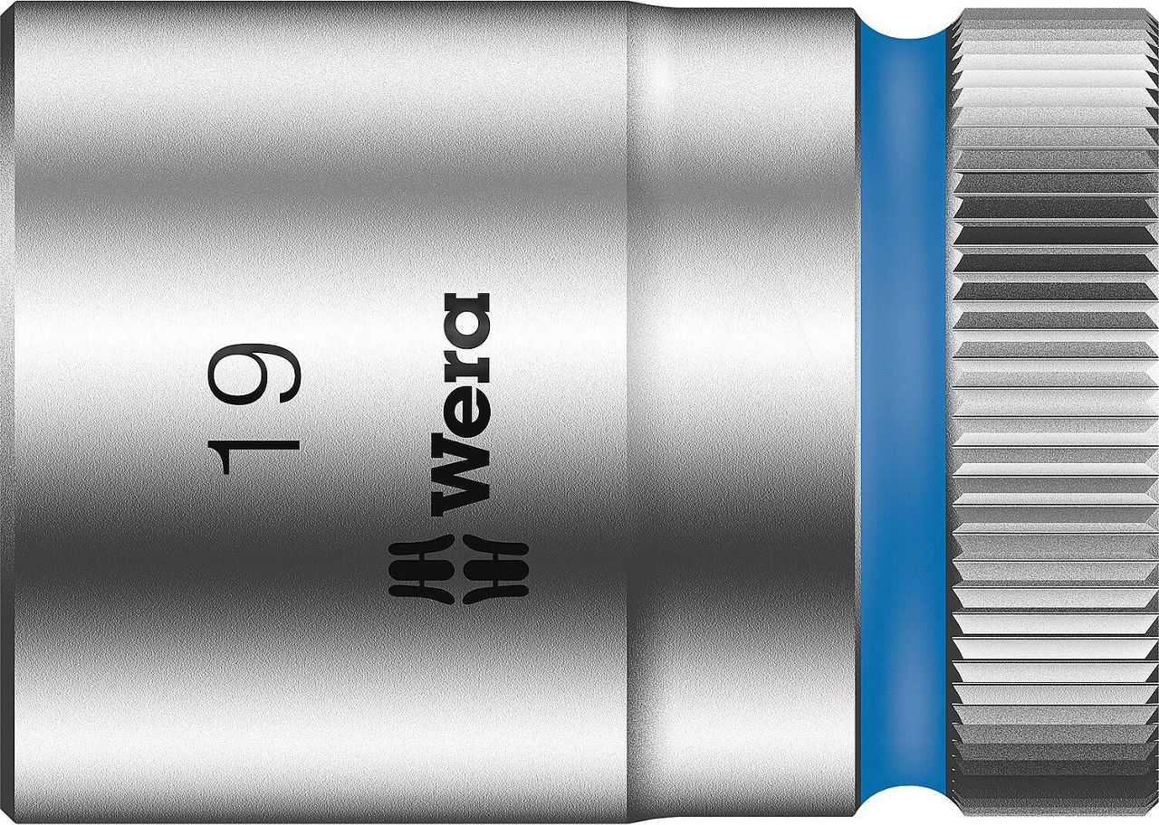 Außensechskant-Steckschlüsseleinsatz Wera 8790 HMC mit 1/2"-Antrieb, metrisch, kurz, SW 19,0 x 37 mm Außensechskant-Steckschlüsseleinsatz Wera 8790 HMC mit 1/2"-Antrieb, metrisch, kurz, SW 19,0 x 37 mm