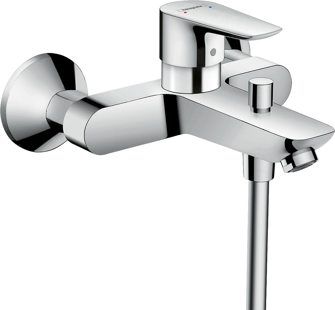 AP-Wannenmischer Hansgrohe Talis E Ausladung 194 mm chrom AP-Wannenmischer Hansgrohe Talis E Ausladung 194 mm chrom