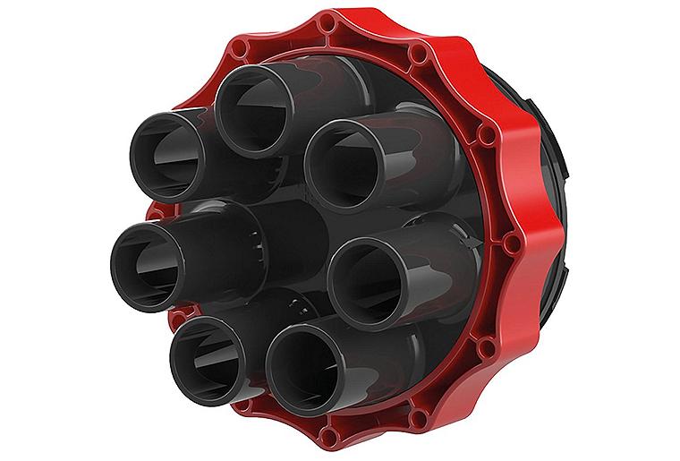 Warmschrumpf Systemdeckel für Kabeldurchführung 150mm 7x Thermomuffen: 12-31mm Warmschrumpf Systemdeckel für Kabeldurchführung 150mm 7x Thermomuffen: 12-31mm