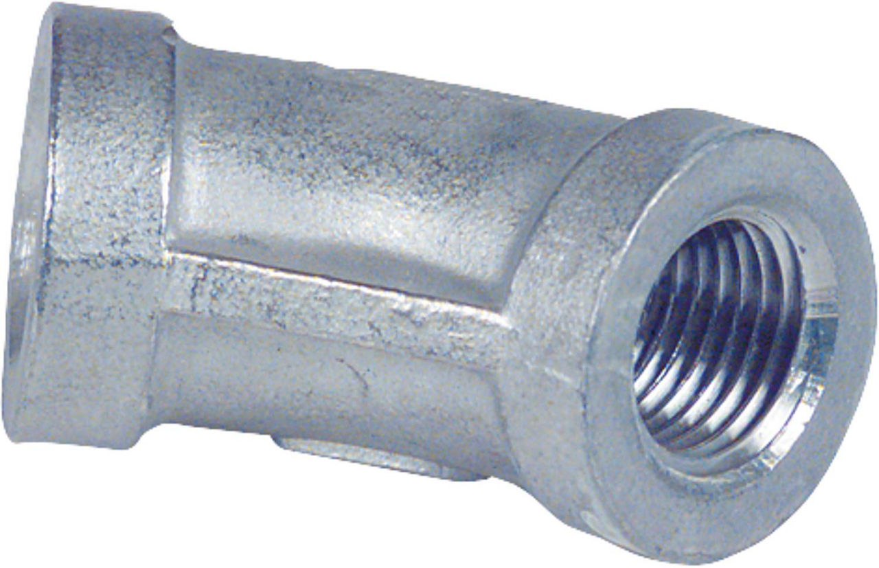 Winkel 45° V4A 2 1/2" EF 120 IG/IG