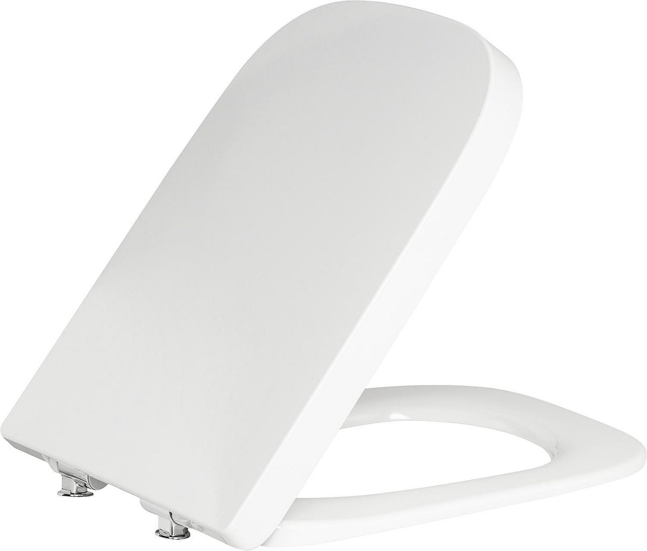WC-Sitz Geberit Renova Plan mit Softclose/QuickRelease, Befestigung von oben, weiß WC-Sitz Geberit Renova Plan mit Softclose/QuickRelease, Befestigung von oben, weiß