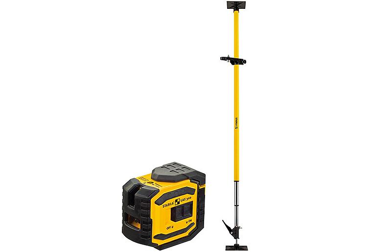 Kreuzlinien-Lot-Laser Stabila LAX 300, 5-teiliges Set