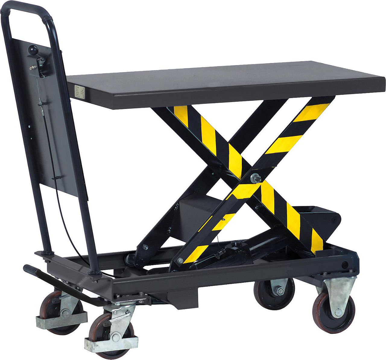 Hubtischwagen fetra® 6834 Tragkraft 750 kg Hubbereich 442-1000mm Hubtischwagen fetra® 6834 Tragkraft 750 kg Hubbereich 442-1000mm