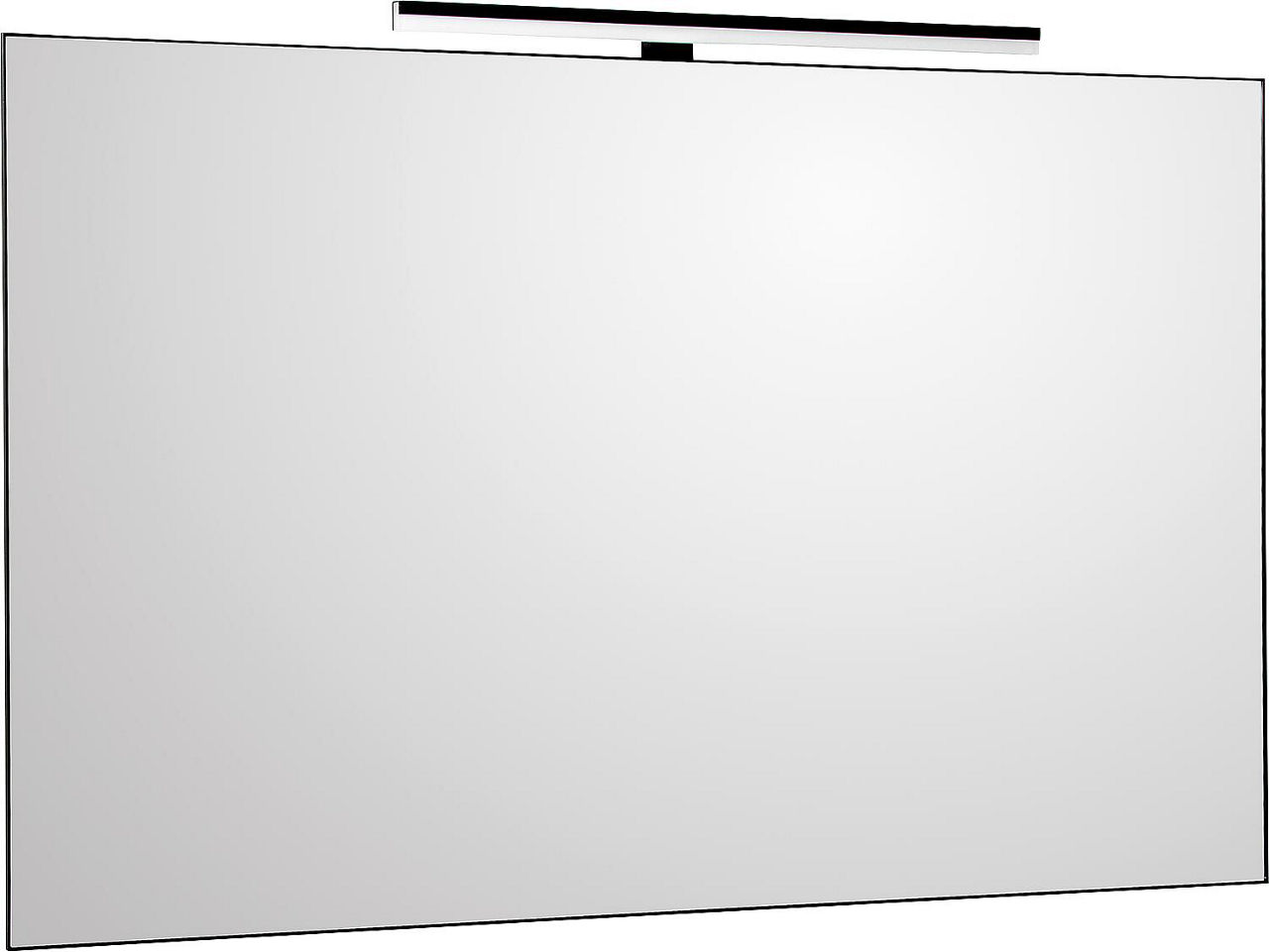 Spiegel Benaro mit LED-Aufsatzleuchte, 1200x785x35 mm