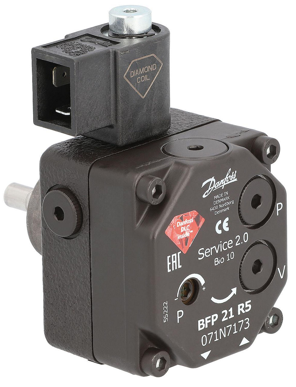 Ölbrennerpumpe BFP 21R5 Danfoss 071N7173 Ölbrennerpumpe BFP 21R5 Danfoss 071N7173