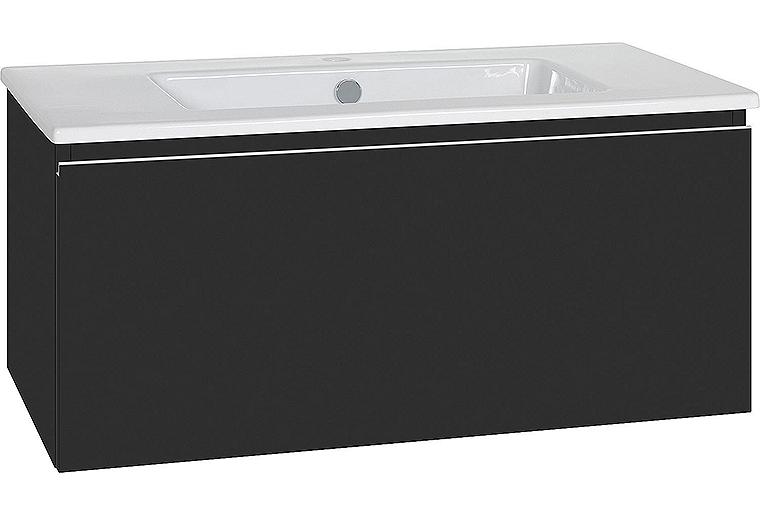 WTU + Keramik-WT Serie ELA Korpus schwarz smt - Front schwarz smt, 910x420x510mm WTU + Keramik-WT Serie ELA Korpus schwarz smt - Front schwarz smt, 910x420x510mm