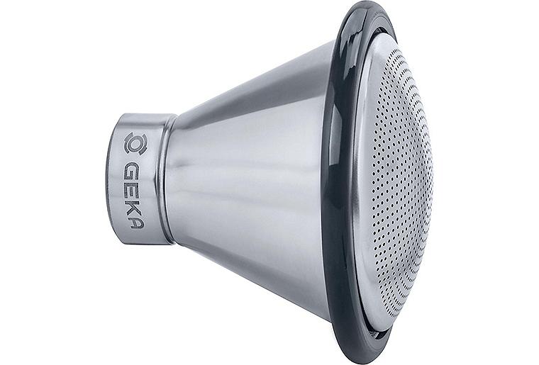 Geka plus Brausekopf soft rain L kon. 0,7mm-Bohrung 72mm Geka plus Brausekopf soft rain L kon. 0,7mm-Bohrung 72mm
