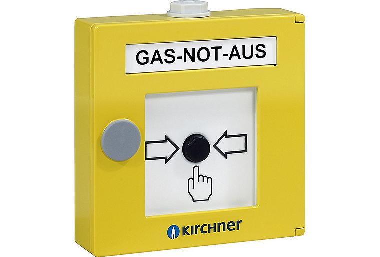 Gas "NOT-AUS" Taster Hinterglas Ausführung 230V, IP43 Gas "NOT-AUS" Taster Hinterglas Ausführung 230V, IP43