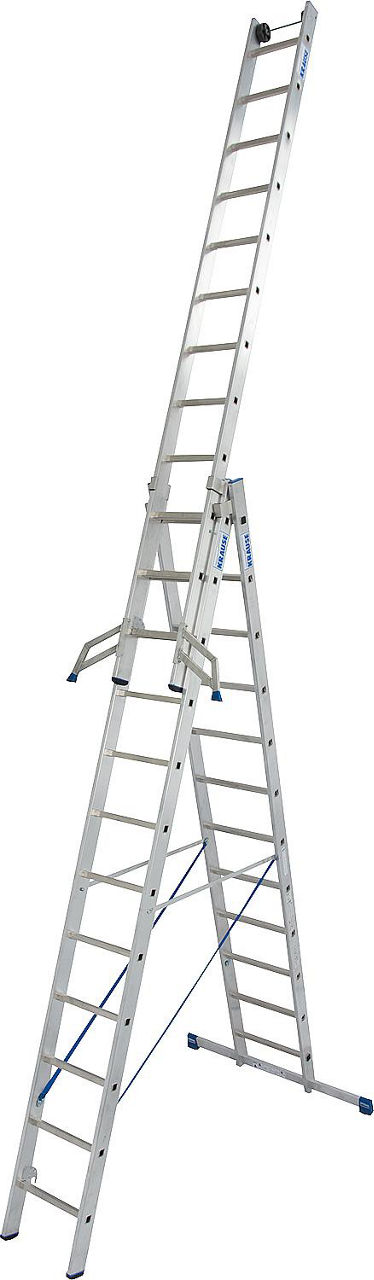 Vielzweckleiter KRAUSE STABILO 3x12 Sprossen mit Treppenfunktion Vielzweckleiter KRAUSE STABILO 3x12 Sprossen mit Treppenfunktion
