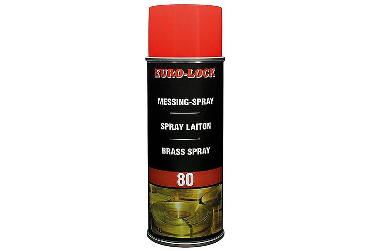 Messing-Spray EURO-LOCK 400ml Sprühdose (abriebfest, haftintensiv, schnelltrocknend) Messing-Spray EURO-LOCK 400ml Sprühdose (abriebfest, haftintensiv, schnelltrocknend)