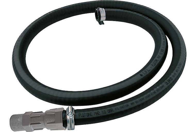 Ansaugschlauch EPDM DN20 (3/4"), 20mm, 1,5 Meter für AdBlue, inkl. Saugventil