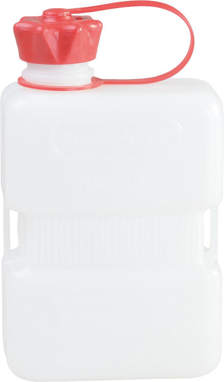 Kanister FuelFriend PLUS 1,0l natur, mit roter Verschraubung Kanister FuelFriend PLUS 1,0l natur, mit roter Verschraubung