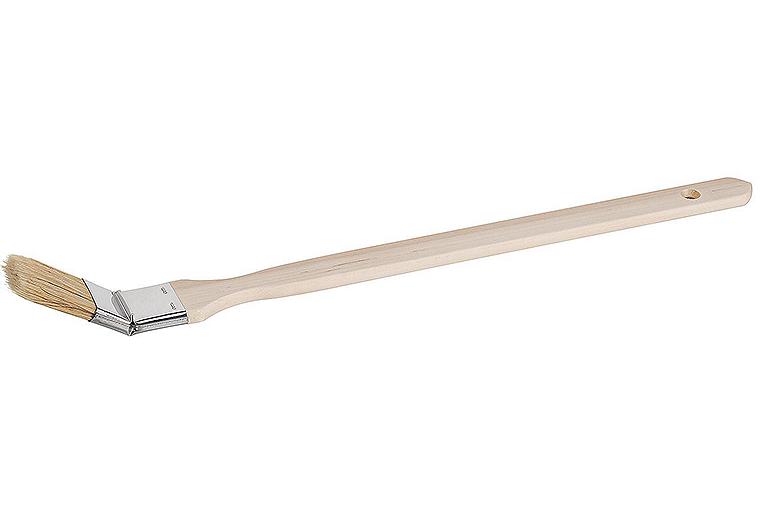 Ma.-Heizkörperpinsel 75 mm Blechzwinge, helle Chinaborste, 3-fach gek. 90 % Tops