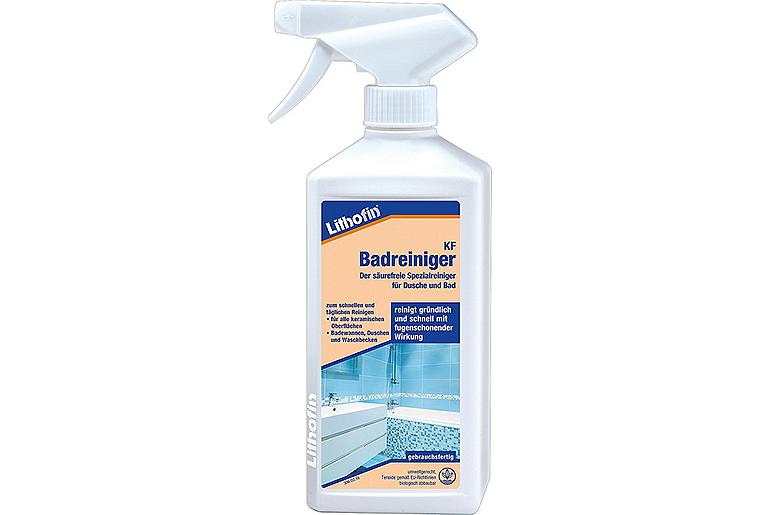 LITHOFIN KF Badreiniger (säurefrei), 500 ml Handzerstäuber LITHOFIN KF Badreiniger (säurefrei), 500 ml Handzerstäuber