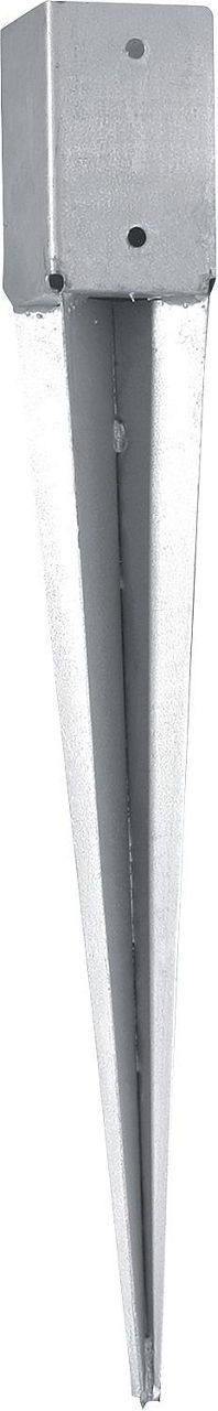 Einschlagbodenhülsen 70 x 70 x 750 mm (Gesamtlänge) feuerverzinkt (tzn) Einschlagbodenhülsen 70 x 70 x 750 mm (Gesamtlänge) feuerverzinkt (tzn)