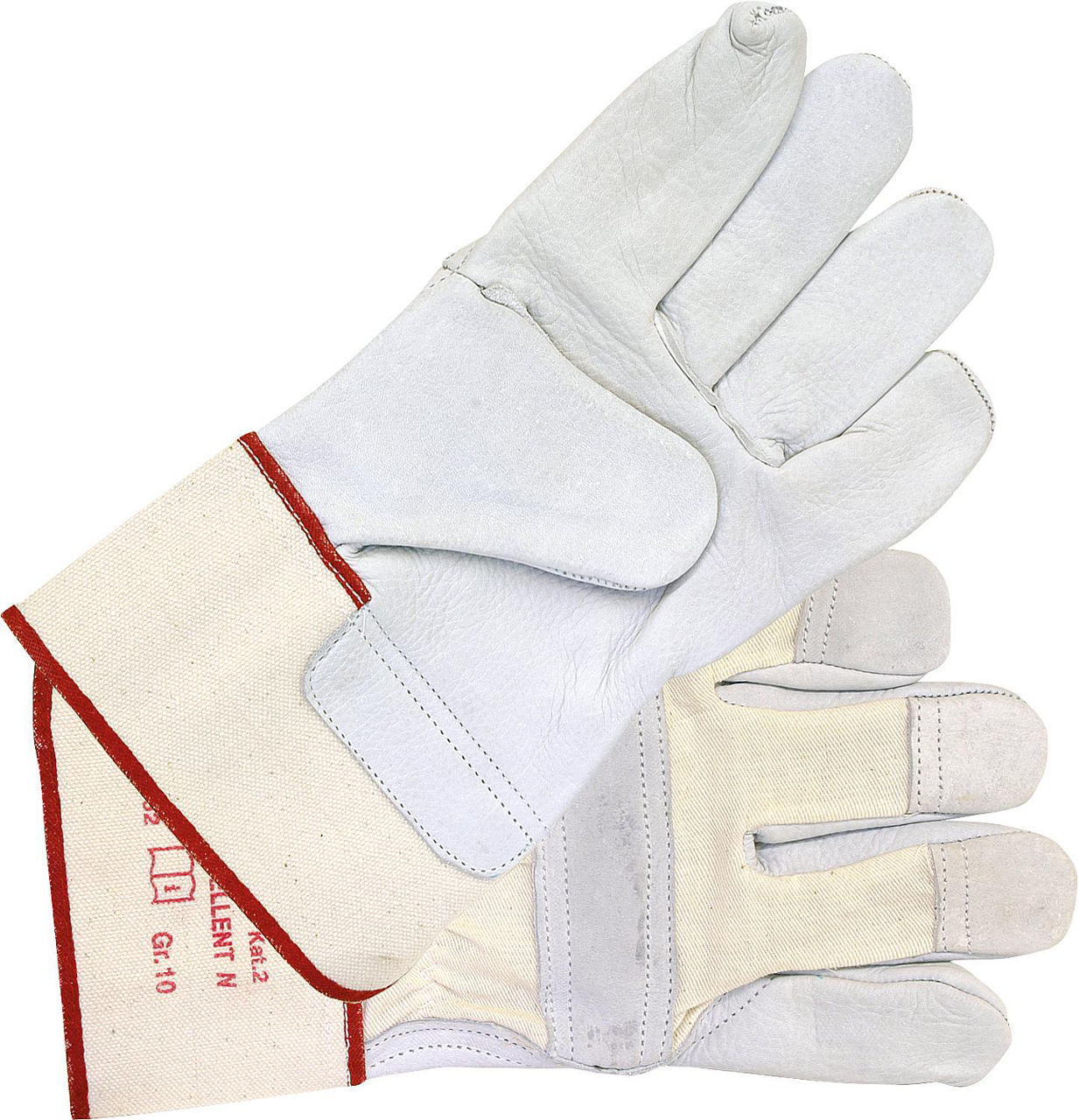 Rindnarbenlederhandschuh "Excellent N", Top-Qualität EN 388, Kat. 2, Größe L/09 Rindnarbenlederhandschuh "Excellent N", Top-Qualität EN 388, Kat. 2, Größe L/09