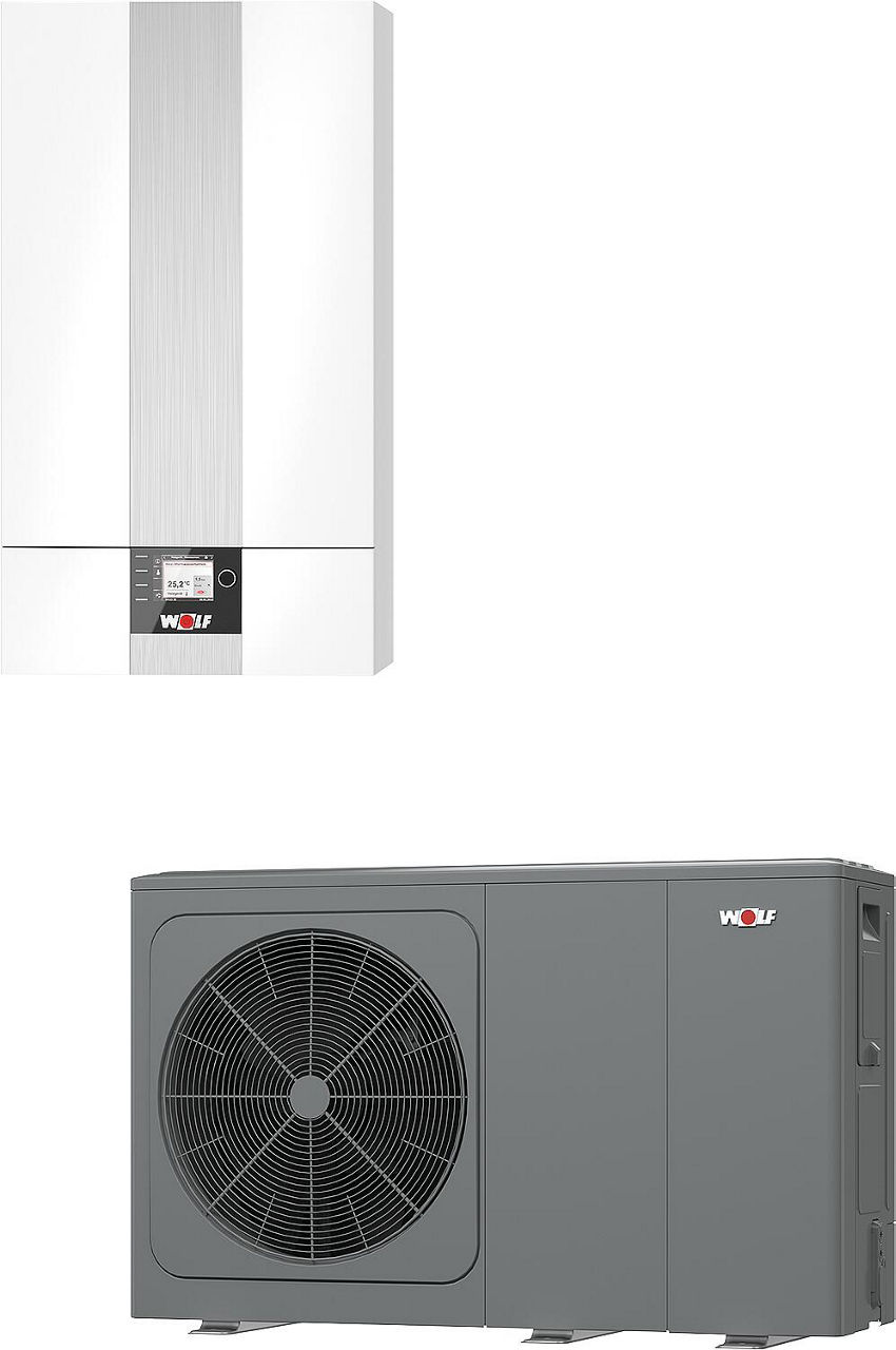 Wärmepumpe Wolf FHA-Monoblock 14/17 (R 32), 400V, 9148038 Wärmepumpe Wolf FHA-Monoblock 14/17 (R 32), 400V, 9148038