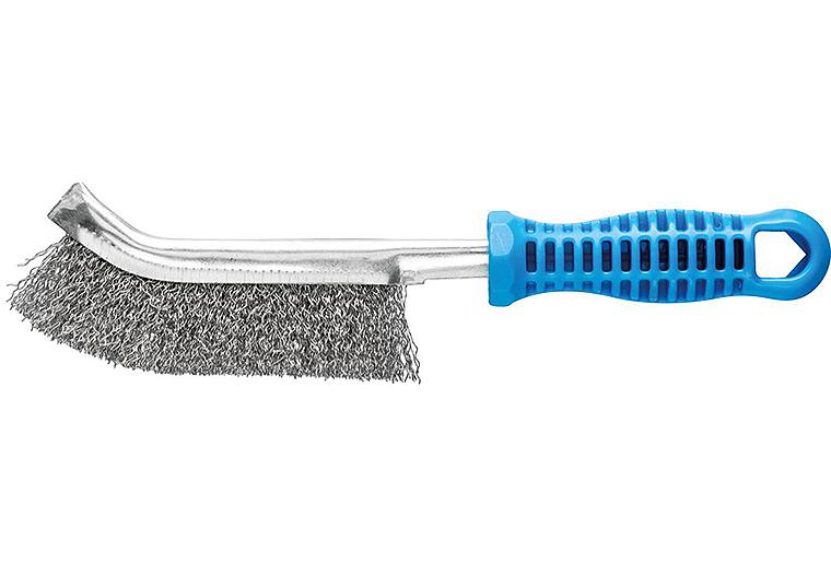 Drahtbürste Pferd HBG, Edelstahldraht Ø 0,30 mm, 1-reihig