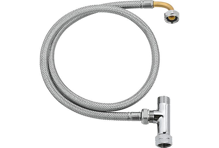 Anschlussset Grohe für Dusch-WC Aufsatz Bau Keramik chrom
