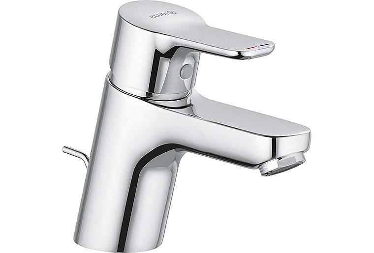 Waschtischmischer KLUDI PURE & EASY 60mm mit Zugstangen-Ablaufgarnitur chrom Waschtischmischer KLUDI PURE & EASY 60mm mit Zugstangen-Ablaufgarnitur chrom