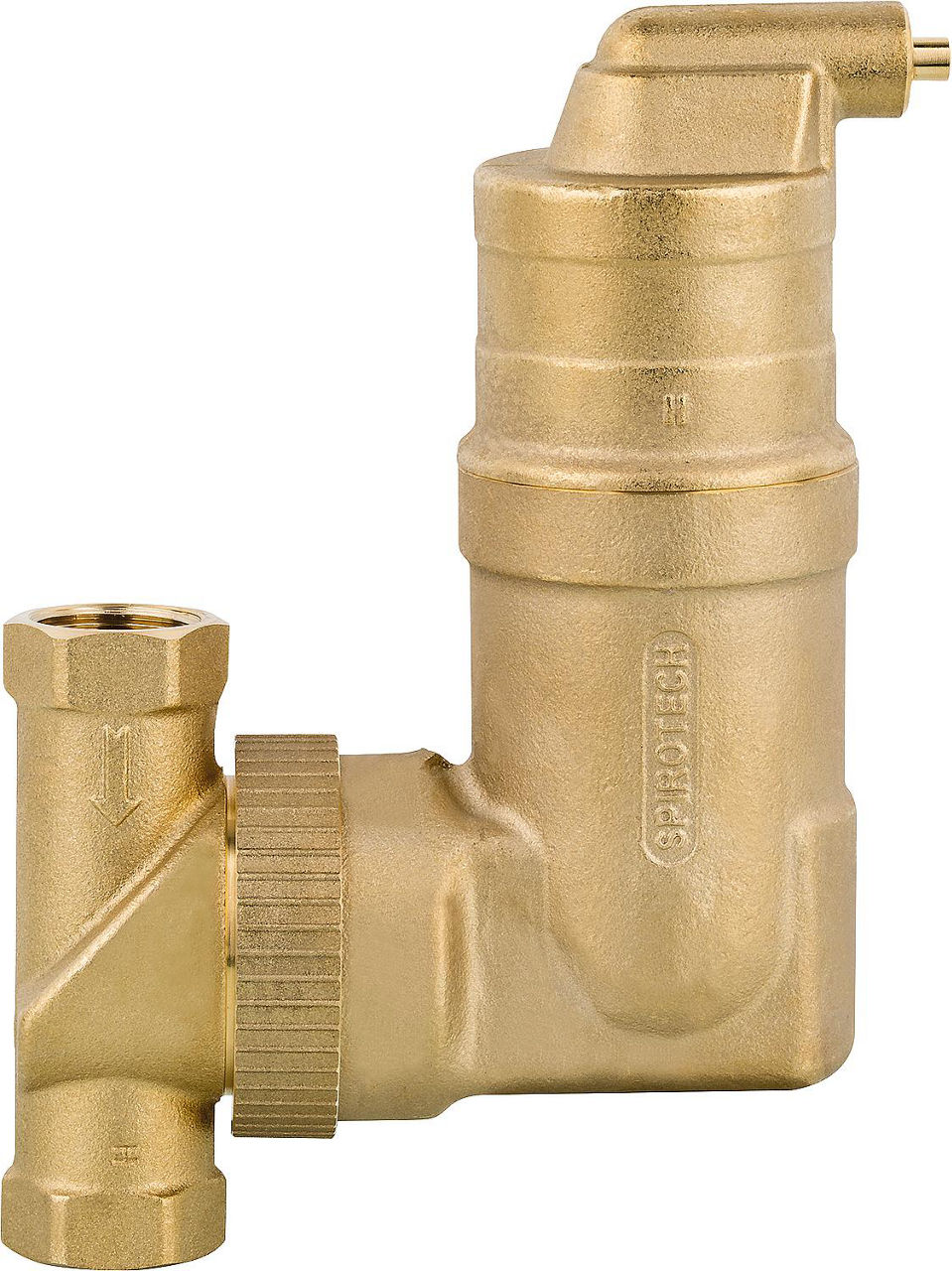 Mikroblasen-Luftabscheider Spirovent RV2, DN20(3/4")IG, universal
