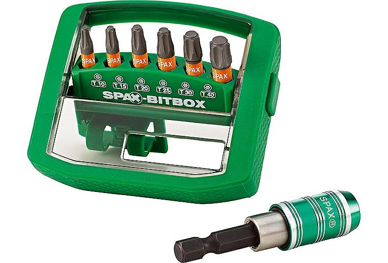 BITBOX SPAX® T - STAR Plus T 10 - 40 Bits + Bithalter 7 - teilig