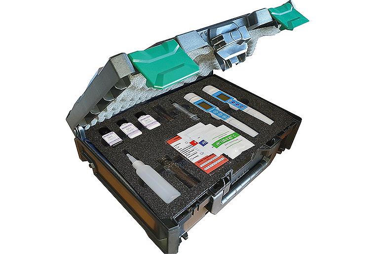 Heizungswasserprüfbox inkl. Mess-/Wartungsinstrumenten