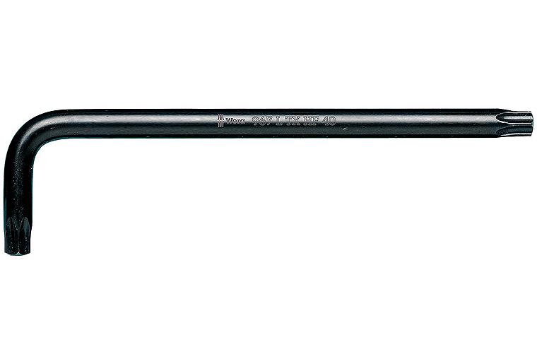 Winkelschlüssel WERA BlackLaser TORX® T15 mit Haltefunktion