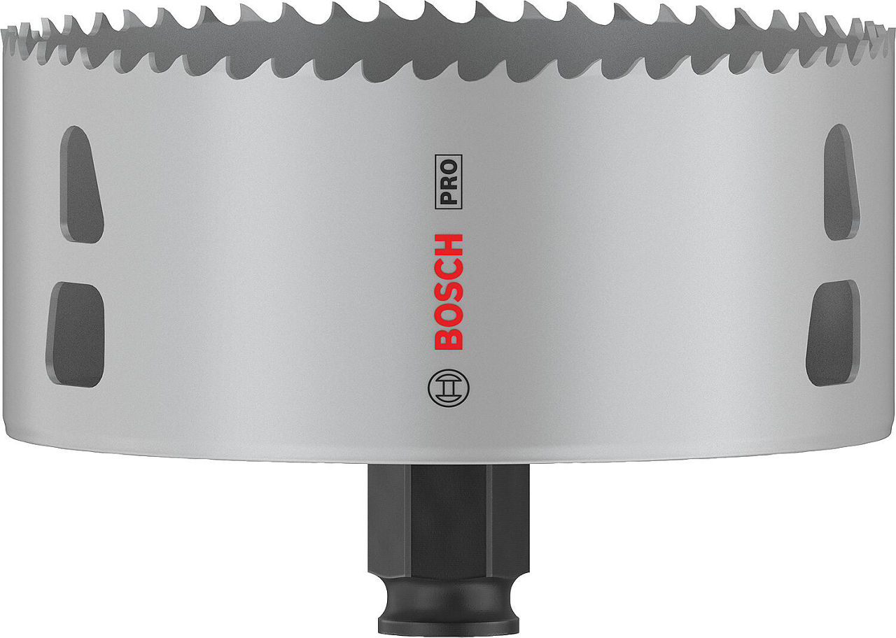 Lochsäge Bosch PRO PC PLUS, mit PowerChange Plus Aufnahme, Ø 108 mm Lochsäge Bosch PRO PC PLUS, mit PowerChange Plus Aufnahme, Ø 108 mm
