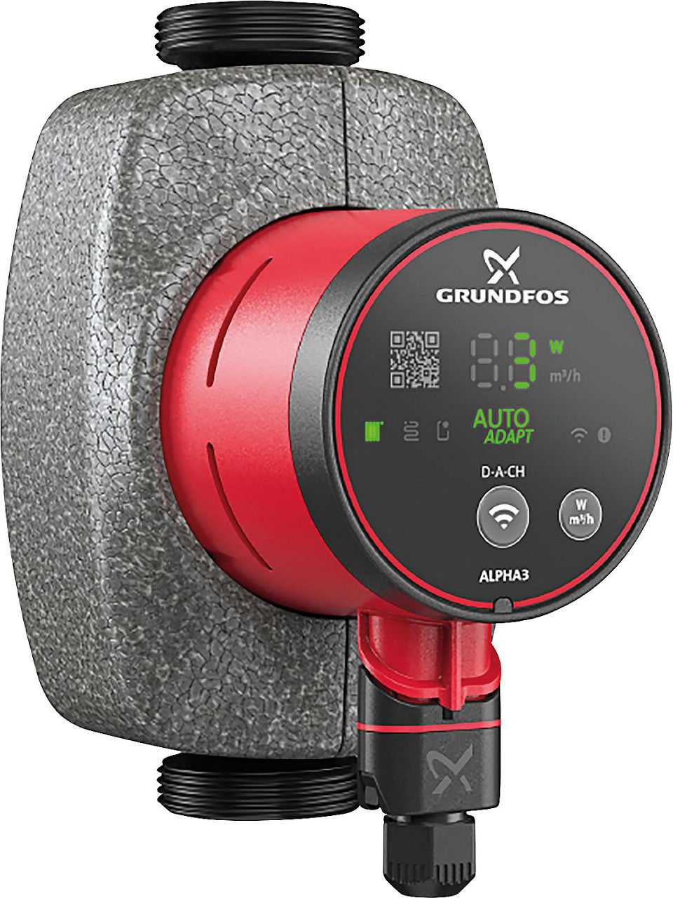 Umwälzpumpe Grundfos Alpha 3 25-60,DN25(1"),PN10, 230V, Baulänge 130mm