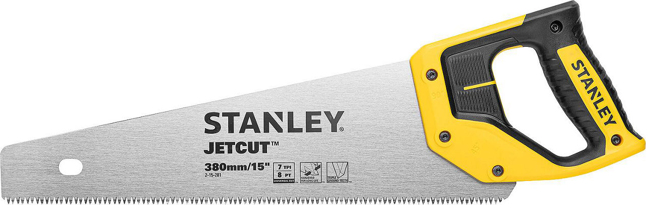 Fuchsschwanzsäge Stanley® JetCut® Länge (mm): 450, grobe Zahnteilung Fuchsschwanzsäge Stanley® JetCut® Länge (mm): 450, grobe Zahnteilung