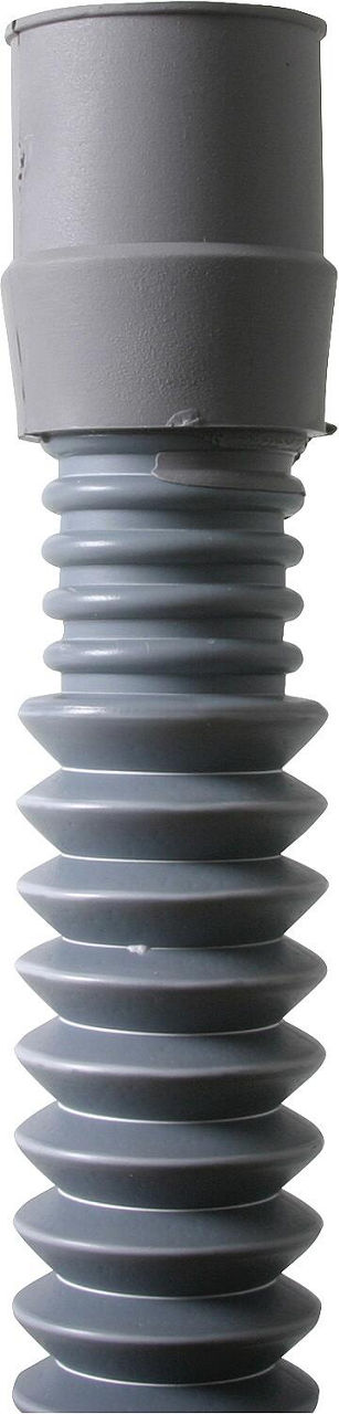 Kunststoff Waschmaschinen- Ablaufschlauch ausziehbar 0,6m-2,0m Muffe 21,5x26/29