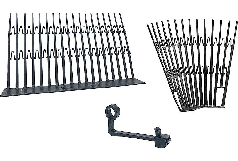 Vogelabwehrsystem PV-VogelStop, Schwarz, Komplettset 25 lfm. Vogelabwehrsystem PV-VogelStop, Schwarz, Komplettset 25 lfm.