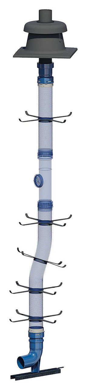 CondensBlue Grundpaket Schacht flexibel DN 60 CondensBlue Grundpaket Schacht flexibel DN 60