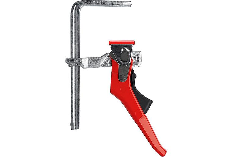 Tischzwinge Ganzstahl, Hebel- griff, 160x60mm Tischzwinge Ganzstahl, Hebel- griff, 160x60mm
