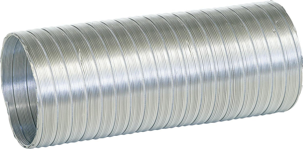 Alu-Flexrohr AFR 100/2500 DN 100 Länge: 620-2500 mm Alu-Flexrohr AFR 100/2500 DN 100 Länge: 620-2500 mm