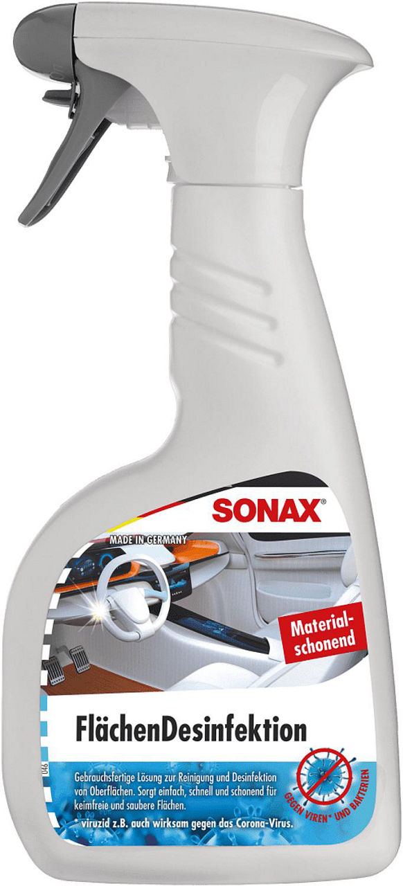 Flächendesinfektion SONAX 500ml Handzerstäuber Flächendesinfektion SONAX 500ml Handzerstäuber