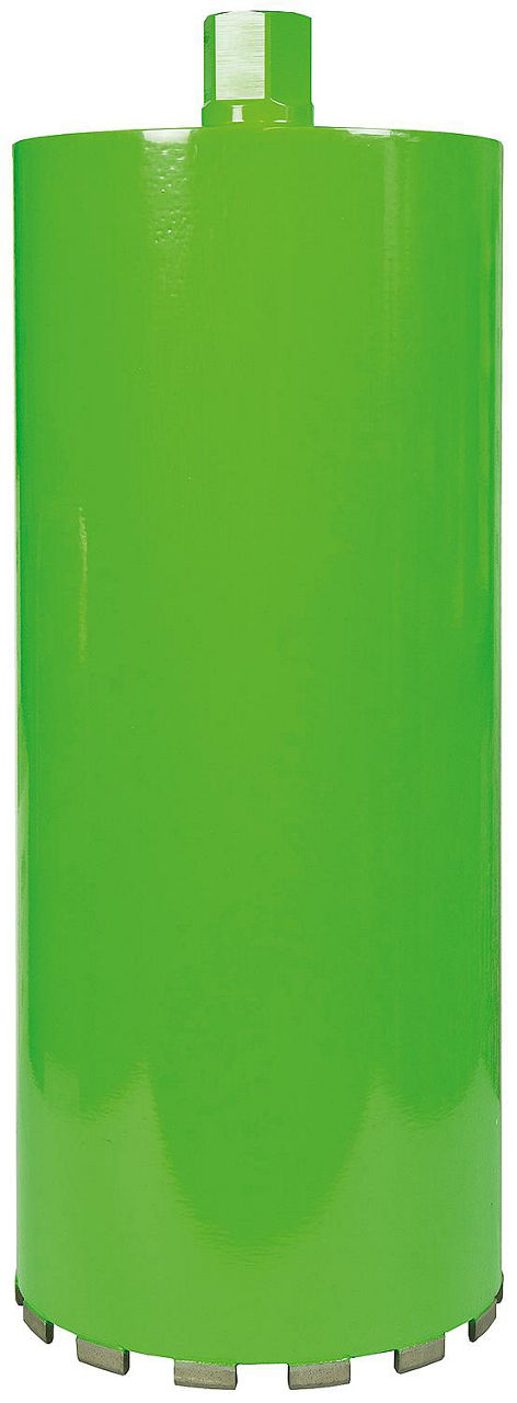Diamant-Nass-Bohrkrone Eibenstock 1 1/4", Ø 201mm, Länge: 450mm, 14 Segmente Diamant-Nass-Bohrkrone Eibenstock 1 1/4", Ø 201mm, Länge: 450mm, 14 Segmente