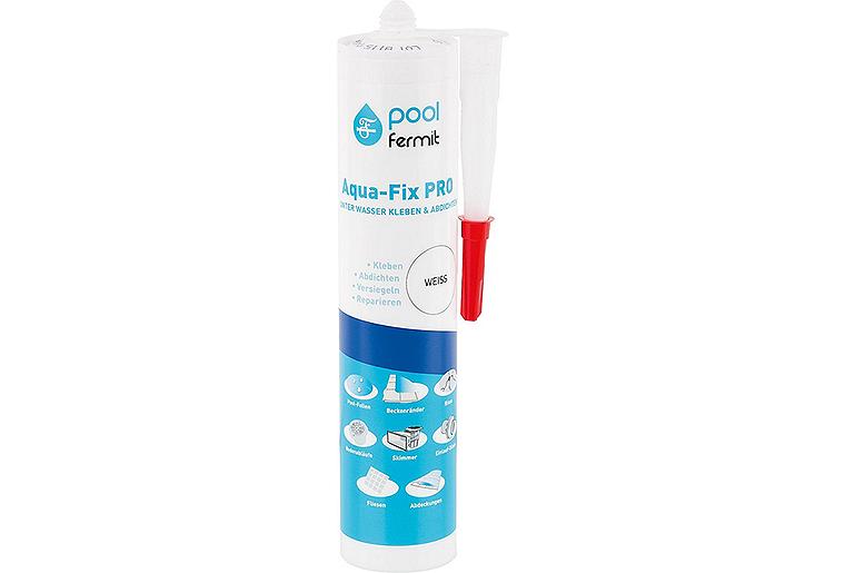 Kleb- & Dichtstoff Aqua-Fix Pro FERMIT weiß 290ml Kartusche Kleb- & Dichtstoff Aqua-Fix Pro FERMIT weiß 290ml Kartusche