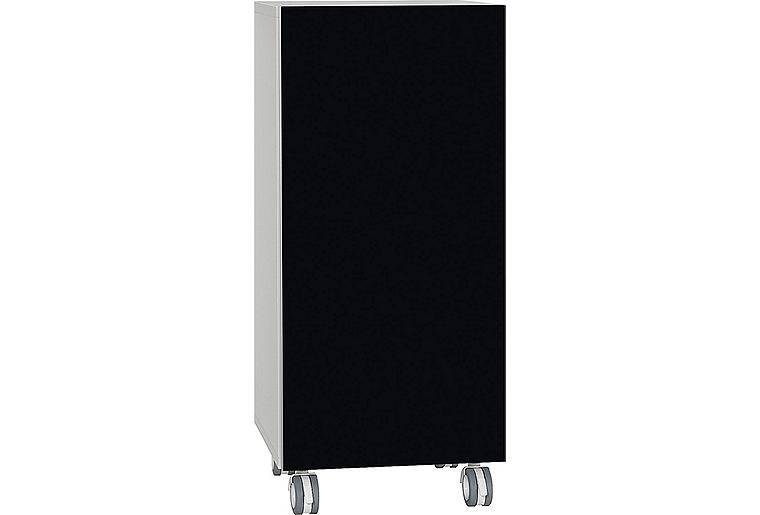 Rollcontainer ELA Korpus weiß smt - Front schwarz smt 400x800x350 mm Rollcontainer ELA Korpus weiß smt - Front schwarz smt 400x800x350 mm