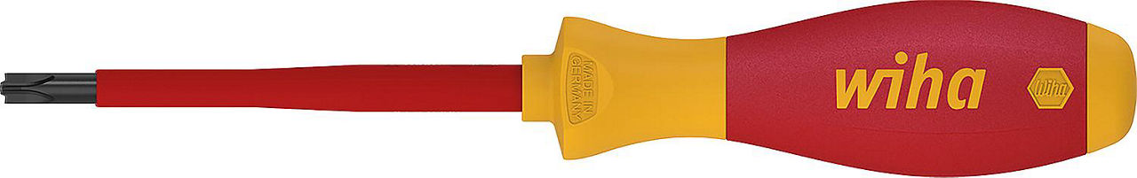 VDE-PlusMinus Phillips/Schlitz-Schraubendreher wiha 327 SoftFinish® electric, SL/PH2 x 100 mm