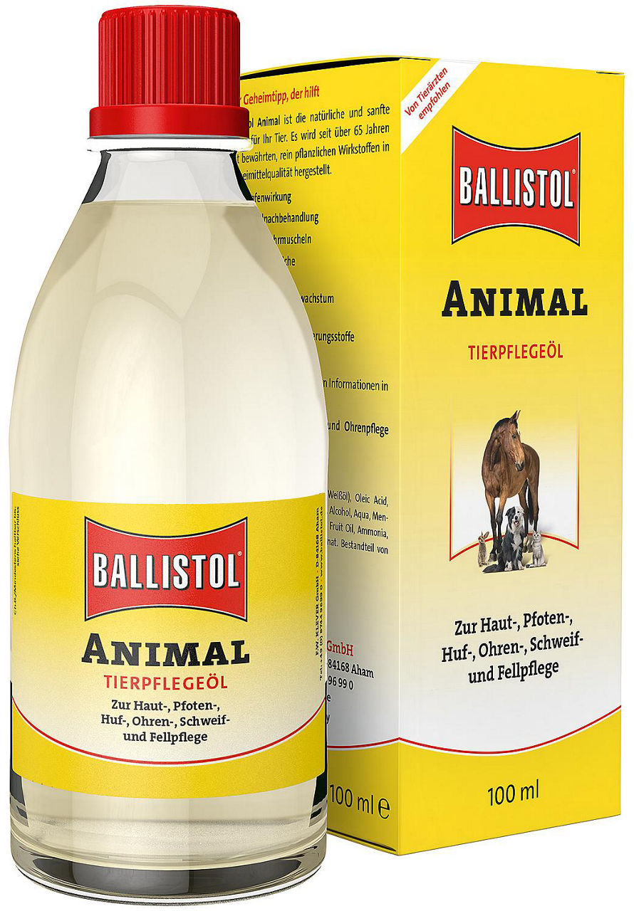 Tierpflegeöl BALLISTOL Animal 100ml Flasche