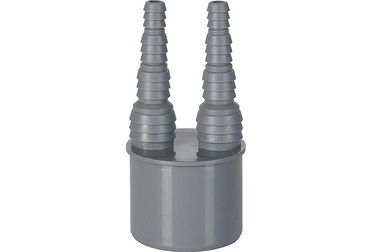 Doppel-Schlauchnippel DN50, 8-19mm