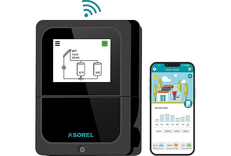 Differenztemperaturregler Sorel TDC Smart Compact