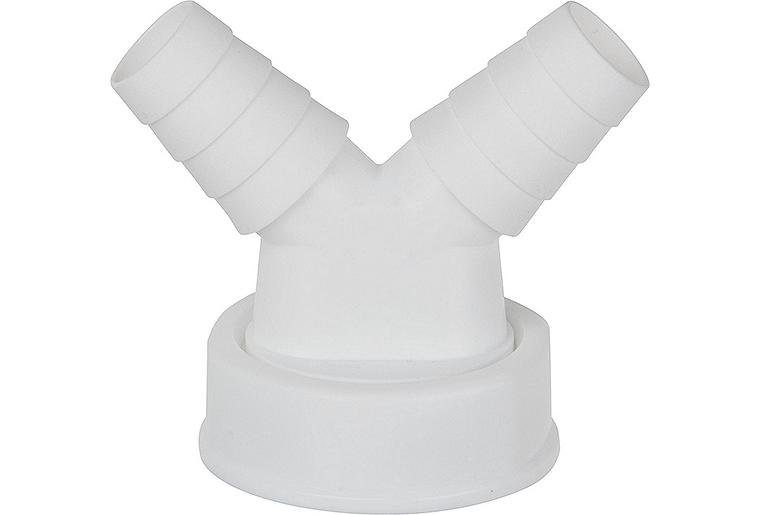 Doppelwinkeltülle mit Überwurfmutter 1 1/2" inkl. Dichtung Doppelwinkeltülle mit Überwurfmutter 1 1/2" inkl. Dichtung