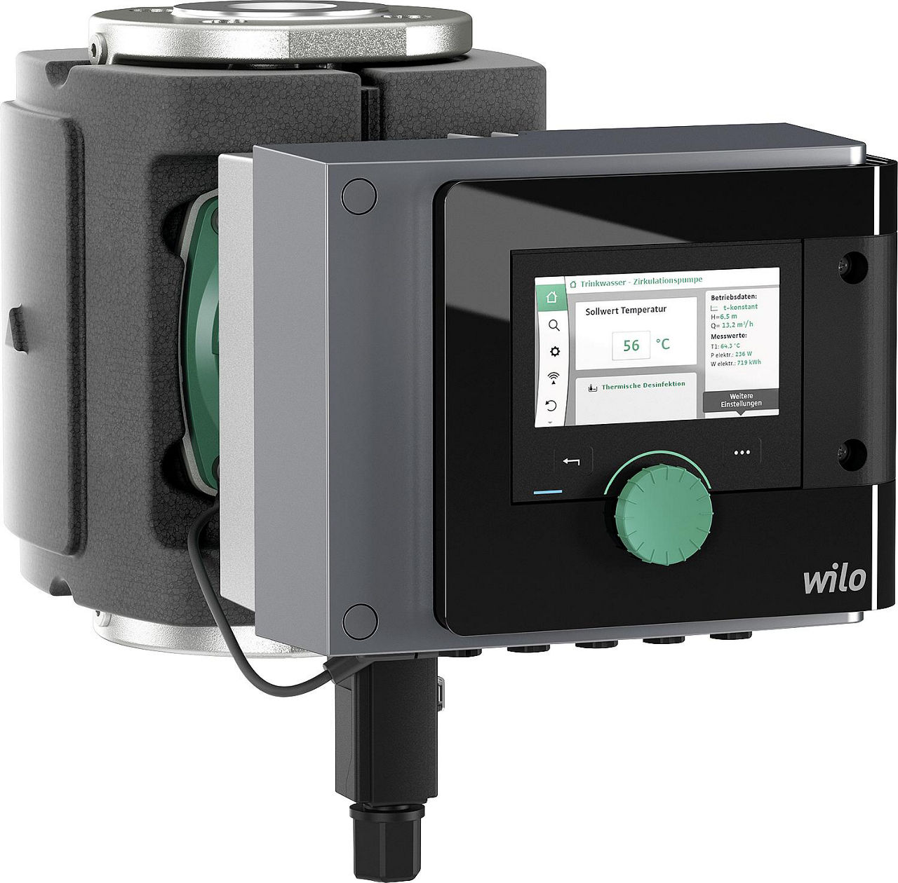 Umwälzpumpe Wilo Stratos Maxo-Z 32/0,5-8(DE),PN6/10,DN32 Flansch, Bl:220mm, 230V Umwälzpumpe Wilo Stratos Maxo-Z 32/0,5-8(DE),PN6/10,DN32 Flansch, Bl:220mm, 230V