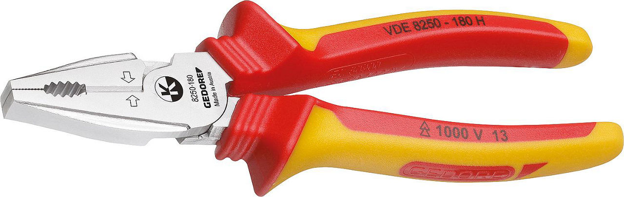Kraft-Kombinationszange VDE GEDORE Länge 200mm