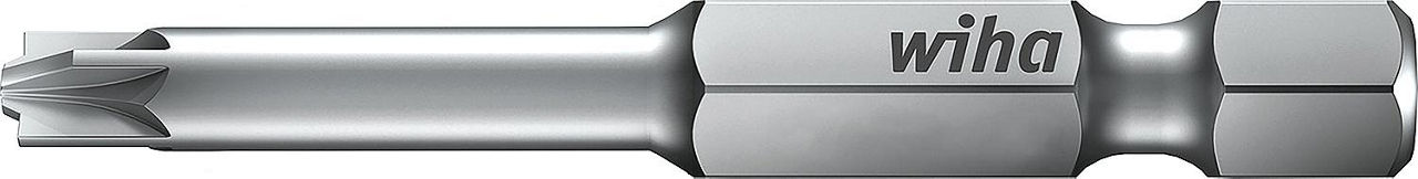 VDE-PlusMinus Pozidriv/Schlitz-Bit wiha 7049PZM Professional, mit 1/4"-Antrieb, SL/PZ1 x 50 mm