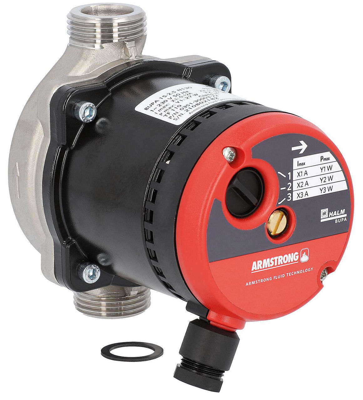 Umwälzpumpe Halm BUPA(N) 20-6.0 N 150, Baulänge 150mm, 230V Umwälzpumpe Halm BUPA(N) 20-6.0 N 150, Baulänge 150mm, 230V