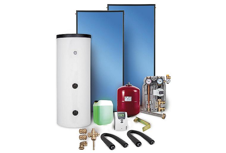 Solarpaket SX 2.51 Aufdachmontage 10,04m², ohne Solarspeicher Solarpaket SX 2.51 Aufdachmontage 10,04m², ohne Solarspeicher